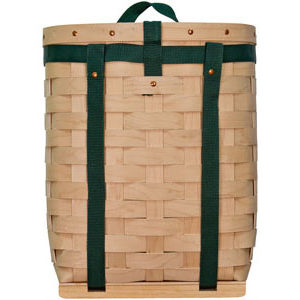 Allagash Pack Basket Multi Color Jumbo, Wood